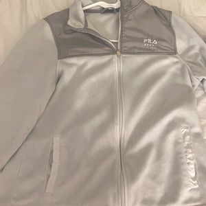 White Fila Jacket